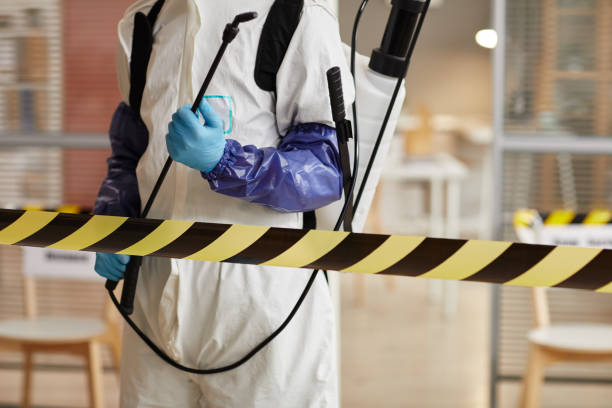 Professional Blood Cleanup technician working in Suwanee, GA